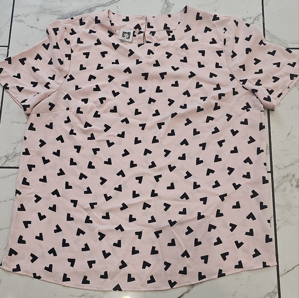Anne Klein dressy blouse